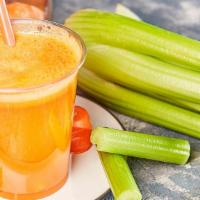 Diabetes Helper Juice · Fresh juice made with Carrots, celery, and parsley.