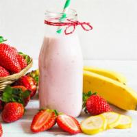 Strawberry Banana Smoothie · Delicious Smoothie made with Banana and strawberries.