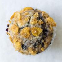 Blueberry Cornflake Muffin · 