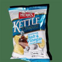 Herr'S Kettle Salt & Vinegar Chips 2.5Oz · 