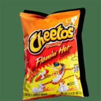 Frito Lay Hot Crunchy Cheetos 3.25Oz · 