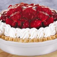 Fresh Strawberry Pie · Fresh glazed strawberries layered with Bavarian cream in a flaky pie crust. (540 cal/slice) ...