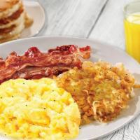 Build-A-Breakfast · Made to order. Start with two large farm-raised eggs*, any style, then choose a breakfast me...