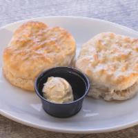 Fresh Baked Biscuits · 2 biscuits