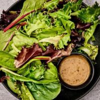 Side Salad · Spring mix with roasted sesame dressing