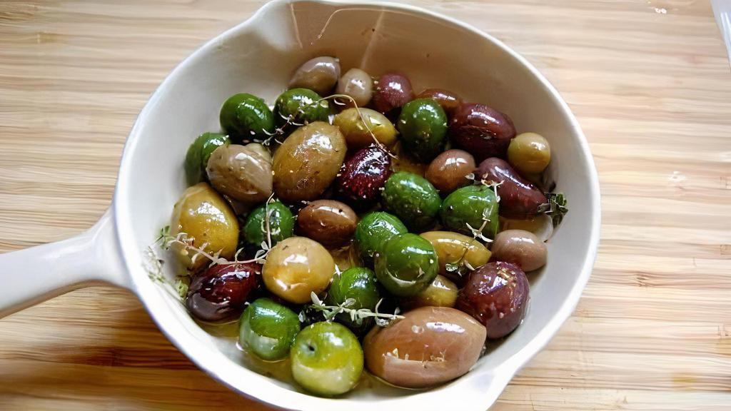 Olives · If you feel having a little snack before your meal!