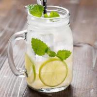 Sparkling Lemonade · Home made lemonade with a dash of San Pellegrino for the fizz!