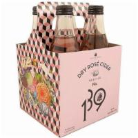 Wolffer 139 Dry Rose Cider · * 4 pack ( 12 oz bottles ) *
Country: NY, US
          Kind: dry rose cider
          Alcoho...