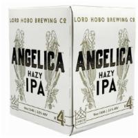 Angelica Hazy Ipa · * 4 pack ( 16 oz cans ) *
 Country: US
 Kind: New England style IPA
 Alcohol %: 5.5