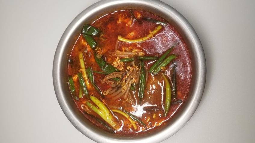 Yook Gae Jang · Hot spicy beef stew - Various Vegetables, Beef &  Chicken broth