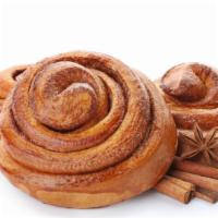 Cinnamon Bun · Freshly baked, decadent and rich in flavour. This cinnamon bun is the perfect thing to have ...