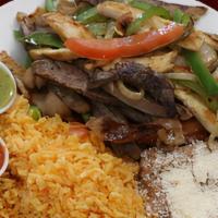 Carne Asada Platos · Grilled steak.