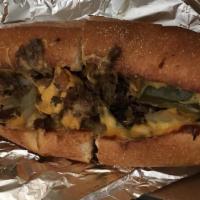 Cheesesteak With Onions Hero · 