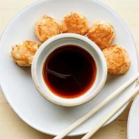 Shrimp Shumai · crispy shumai dumplings filled with shrimp and vegetables