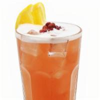 Pomegranate Iced Tea · Deep, dark pomegranate mixed with our black tea will have you coming back for more.
