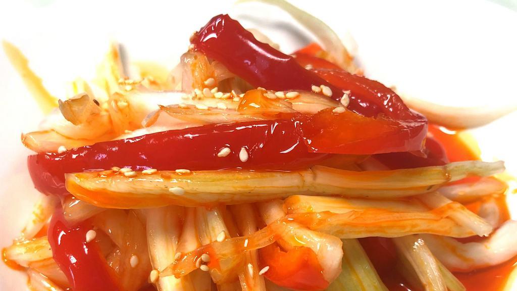 Spicy Cabbage辣白菜 · Little spicy.