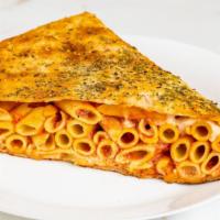 Ziti · Ricotta Cheese, Mozzarella & Tomato Sauce.
