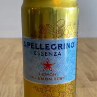 Pellegrino Lemon And Lemon Zest Mineral Water · -Lemon and Lemon Zest flavoring
-Flavored Mineral Water with Natural Co2 added
-Zero calorie...