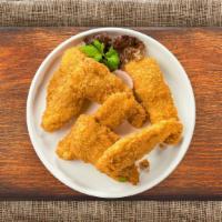 Tender Bender · Chicken tenders breaded and fried until golden brown.