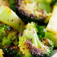 Side Of Broccoli Or Spinach Sautéed · With garlic and olive oil.
