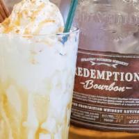 Whiskey Caramel Milkshake (2Oz. 80 Proof) · Thick vanilla milkshake with hand dipped ice cream, blended with bourbon whiskey, caramel an...