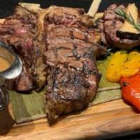 Prime Rib Eye Steak Boneless (16Oz) · Rib roast without the bone. rich, beefy flavor. Juicy and fine grained with generous marblin...