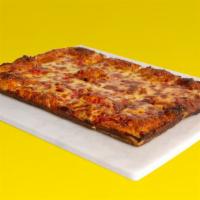 Cheese Pizza · Marinara and mozzarella.