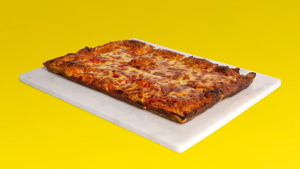 Cheese Pizza · Marinara and mozzarella.