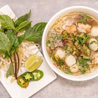 Seafood Egg Noodles Soup / Mì Đồ Biển · 