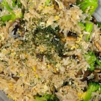 Classic Vegetable Fried Rice · Egg & soy sauce