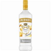 Smirnoff Pineapple (1 L) · Smirnoff Pineapple is infused with a natural pineapple flavor for a tropical taste of the is...