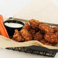 Boneless Wings (Select Quantity) · Our famous boneless chicken wings.  Served with celery and your choice of bleu cheese or ran...