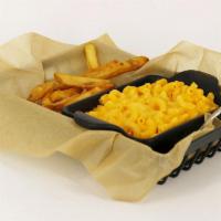 Mac & Cheese · A turtle kid's favorite, cavatappi noodles smothered in our cheese sauce.
