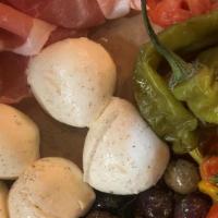 Mozzarella Tutto · A taste of everything from our mozzarella bar