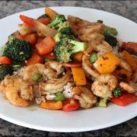 Shrimp W. Mixed Vegetable · 