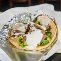 Gyro · Chicken, lamb, or beef.