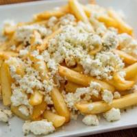 Greek Fries · Served with crumbled feta cheese, salt, and oregano