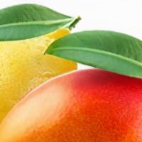 Half Shark Half Jet · Juicy mangos and lemons join forces together in this craft Italian Ice. Made with natural ca...