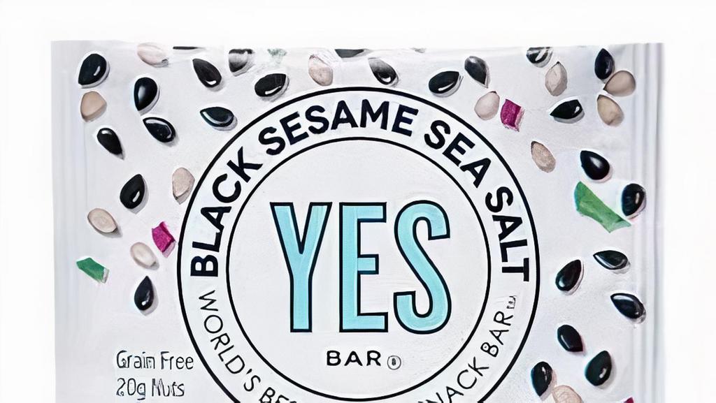 Yes- Black Sesame Sea Salt Snack Bar · Try the sophisticated, sweet-and-savory flavor of black sesame seeds combined with Japanese nori. This chewy plant-based bar is naturally high in protein thanks to almonds, pumpkin seeds, and flax.