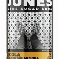 Jones Craft Soda: Cola · Jones cola is one of our most beloved craft soda flavors, made with pure cane sugar & featur...