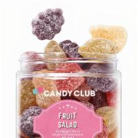 Candy Club: Fruit Salad · Sophisticated and sweet, these succulent jelly fruits are infused with real pear, raspberry,...