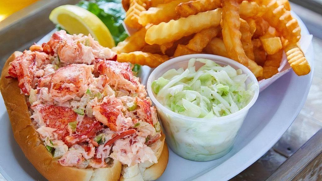Lobster Combo W Fries 龙虾卷套餐 · Made to order Lobster sandwich and fried to perfection. Choose combo to be served with cajun fries and drink.