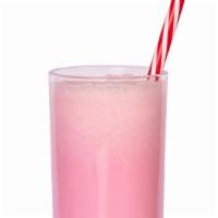 Strawberry Banana Smoothie · Frozen strawberries and fresh banana blended in whole milk.