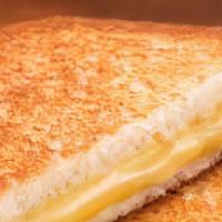 Grilled Cheese (Sandwich) · Your choice of melted cheese and sliced bread.
