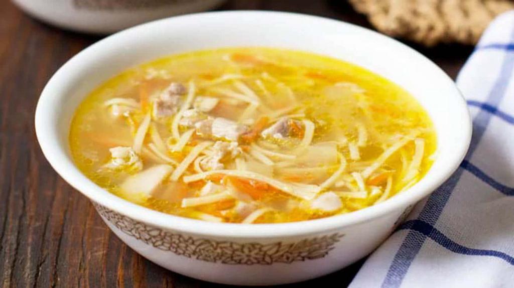  Chicken Noodle Soup · Soup that is made with chicken broth noodles and vegetables.