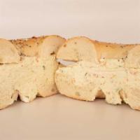 Flavored Cream Cheese Bagel · Choice of homemade flavored cream cheese on any bagel. (PLEASE NOTE:  If we're sold out of y...