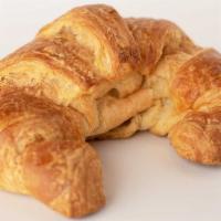 Butter Croissant · Flaky, buttery croissant.