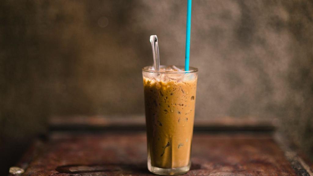 Vietnamese Iced Coffee · A combination of strong coffee and a hint of sweetened condensed milk for a super refreshing kickstart. Comes in a reusable 12 oz bottle.