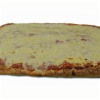 Sicilian Cheese Pizza · 32 Slices. A 1
