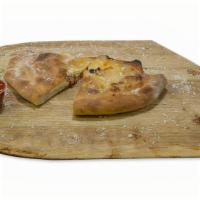 Pepperoni Lover'S Calzone · Pepperoni Lover's Calzone: Fresh Dough, Tomato Sauce, Ricotta Cheese, Cupnchar and Beef Pepp...